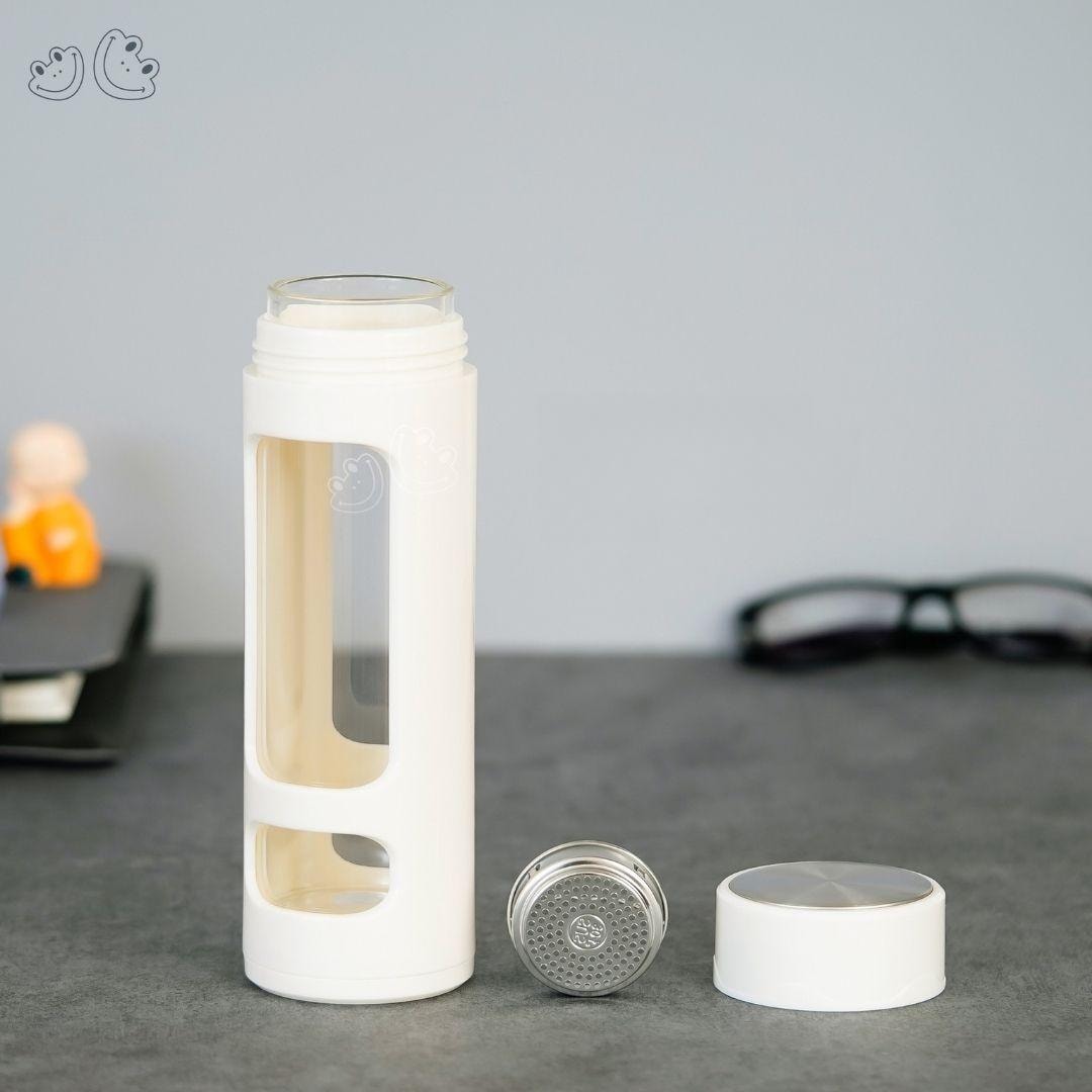 Tea Infuser Borosilicate Glass Bottle - GBI-4075 Tea Infuser Borosilicate Glass Bottle