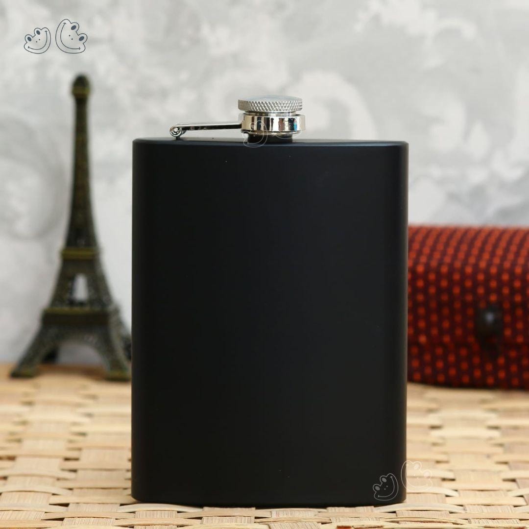 Stainless Steel Hip Flask (7 oz / 207 ml) - GBI-4087 Stainless Steel Hip Flask