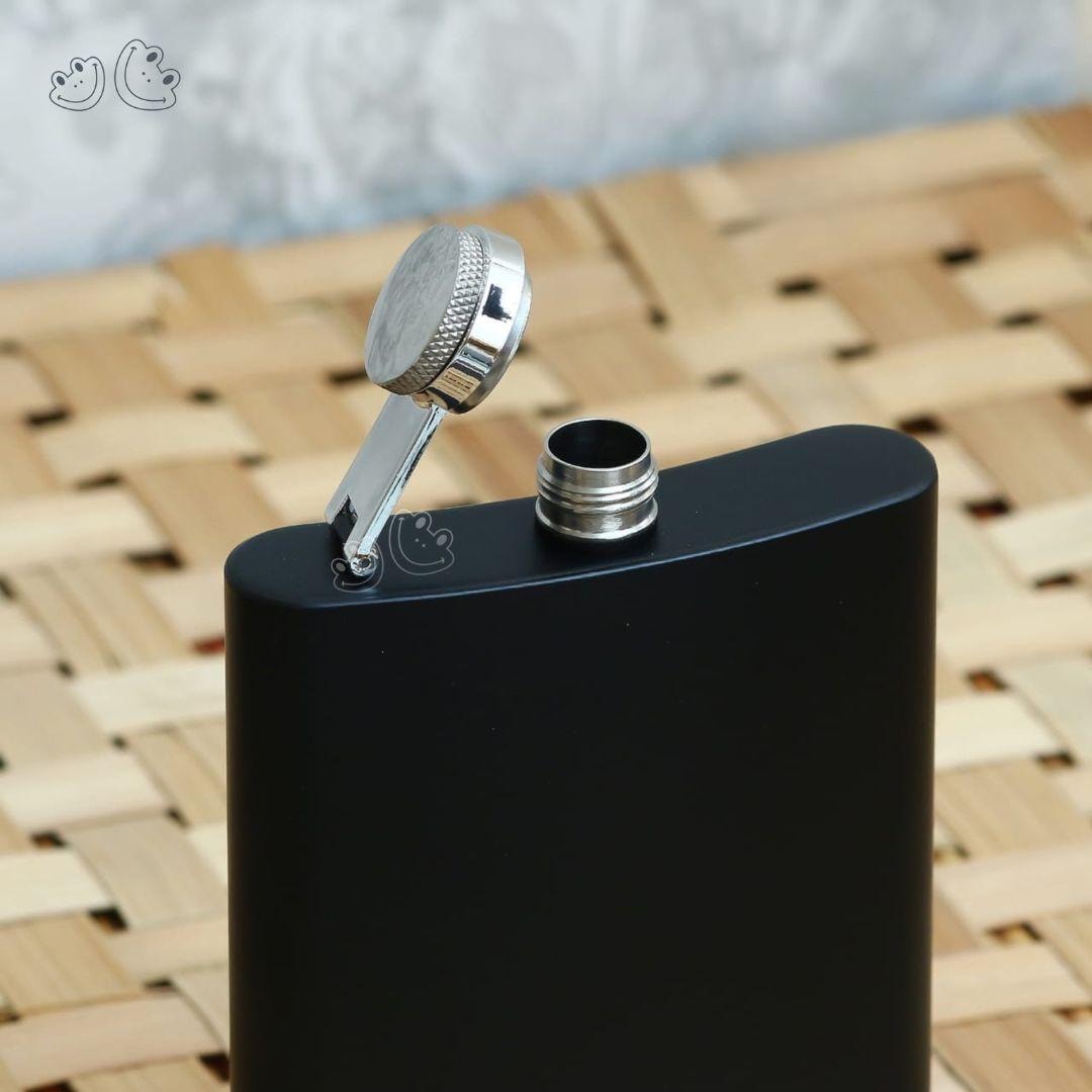 Stainless Steel Hip Flask (7 oz / 207 ml) - GBI-4087 Stainless Steel Hip Flask