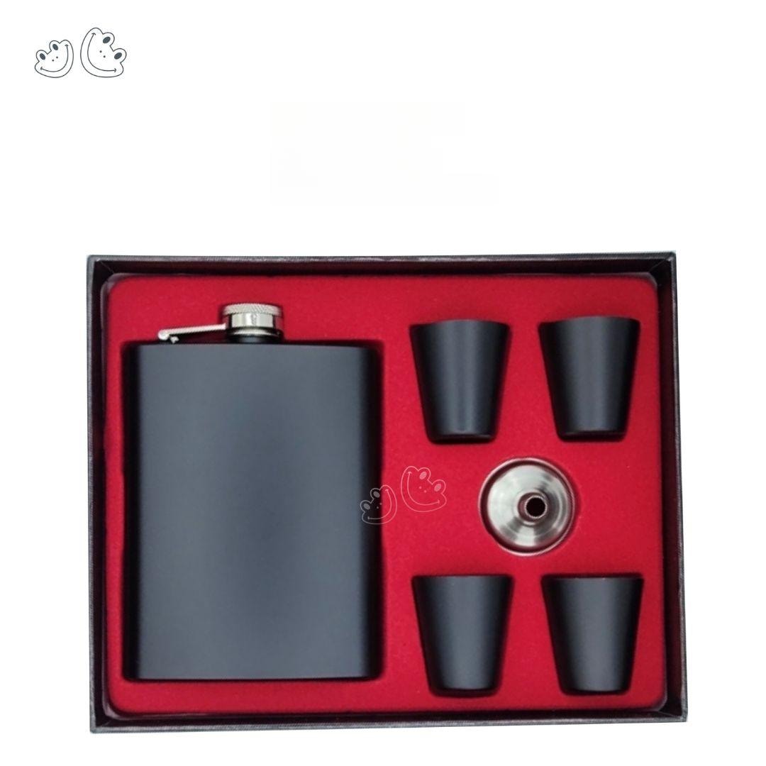 Stainless Steel Hip Flask Set - GBI-4089 Stainless Steel Hip Flask Set