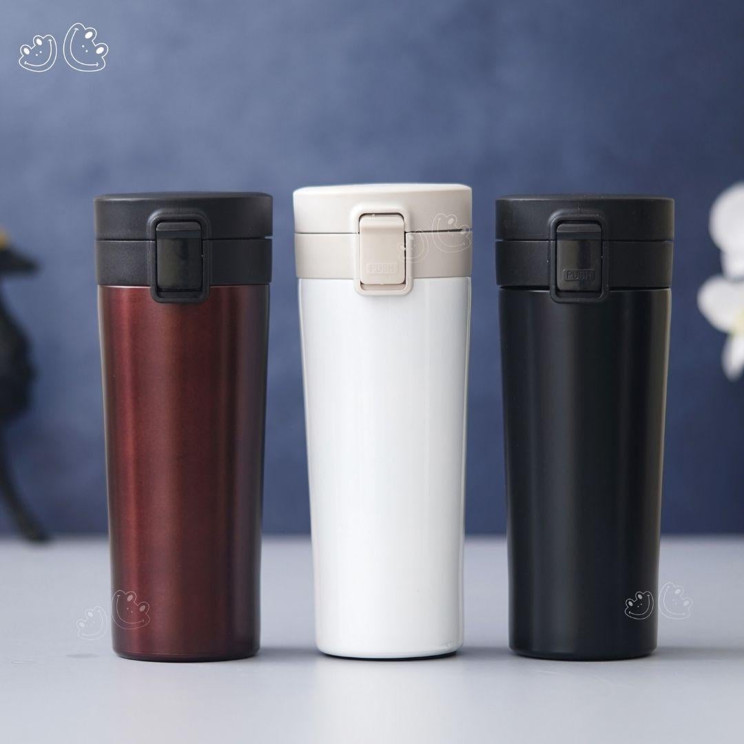 GBI-4110 Stainless Steel Travel Mug with Push Button - Corporate gift product view