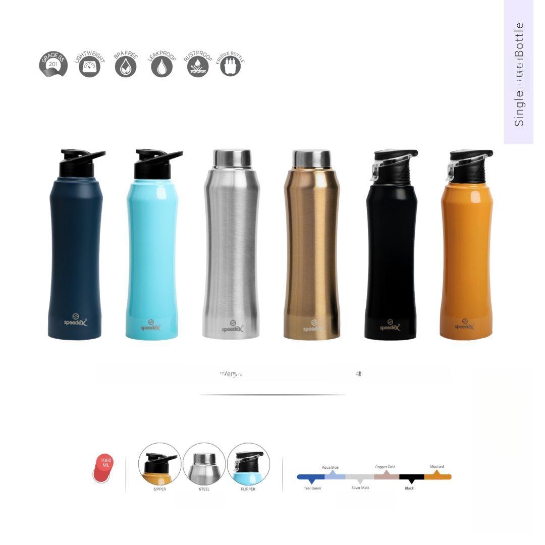 Glacia Stainless Steel Bottles (1000 ml) - GBI-4207 Glacia Stainless Steel Bottles | 1000 ml