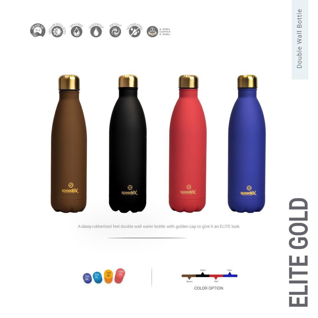 GBI-4220-4223 Elite Gold Double Wall Steel Bottles - Corporate gift product view